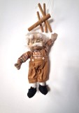 Marioneta batran BUNIC mos cca 32 cm + ate teatru de papusi