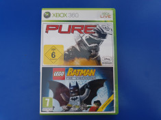 Pure + LEGO Batman The Videogame - jocuri XBOX 360 foto