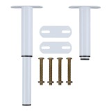 Set de 2 picioare de mobilier de design JUMPENGATP, &icirc;nălțime reglabilă 180-330 mm, picioare pentru mobilier din oțel inoxidabil, picioare de &icirc;naltă ca