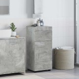 vidaXL Set dulap baie cu sertar TULUM Gri din beton 37 x 31,5 x 82 cm 880344