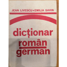 dictionar roman german