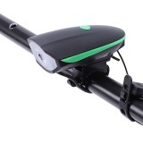 Lanterna LED cu sonerie bicicleta, 100 lm, fixare ghidon, 3 moduri iluminare, rezistenta apa, ESPERANZA