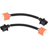 Adaptor Cablu H13 la H4 Far Auto | Set 2 Buc | Conversie Mufa Bec Halogen