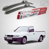 Cumpara ieftin Ștergătoare Skoda Pick-Up 787 6U7 1991-2001 | Set Față Flat &ndash; TeamCar&reg;
