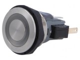Comutator anti-vandalism ON-(ON) IP67 3A/250VAC SPDT