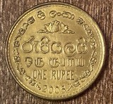 C50 - Moneda foarte veche - Sri Lanka - 1 rupie - 2005