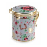 Cumpara ieftin Borcan metal multicolor inchidere ermetica 11,5 x 9 x 12 H