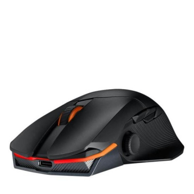 Mouse gaming wireless bluetooth si cu fir ASUS ROG Chakram X negru foto