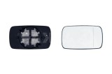 Geam oglinda exterioara BMW 3 (E46) Coupe/Cabrio 05.99-03.03/03.03-09.06, 7 (E65/E66) 09.01-12.04/01.05-10.08; dreapta, crom, incalzire, asferica,511