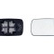 Geam oglinda exterioara BMW 3 (E46) Coupe/Cabrio 05.99-03.03/03.03-09.06, 7 (E65/E66) 09.01-12.04/01.05-10.08; dreapta, crom, incalzire, asferica,511