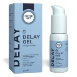 Gel MISTER SIZE Delay Gel, pentru &icirc;nt&acirc;rzierea ejaculării și performanțe sexuale &icirc;mbunătățite, cu efect de răcire, 50 ml