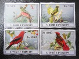 Sao Tome si Principe -Fauna ,pasari-serie completa ,MNH, Nestampilat