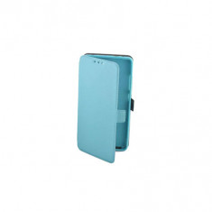 Husa Book Pocket Magnetic Lock Blue Kabura Samsung Galaxy A6 2018