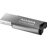 MEMORIE USB 2.0 ADATA 64 GB, clasica, carcasa metalica,argintiu, &quot;AUV250-64G-RBK&quot;