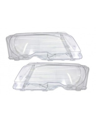 Set 2 sticle faruri pentru BMW Seria 3 E46 Coupe / Cabrio Non Facelift (1998 - 2003) foto