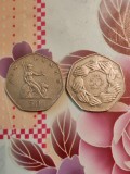 Monede Regina Elisabeta 2 anii 1973,1978., Europa
