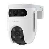 Cumpara ieftin Camera IP WI-Fi Pan&amp;Tilt, Dual 2K, Audio bidirectional, SDcard, distanta IR 30m, color 24/7 - EZVIZ CS-H9c-3MP(DL)