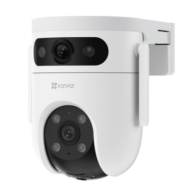 Camera supraveghere IP Wi-Fi Pan&amp;amp;Tilt, Dual 2K, Audio bidirectional, SD card, distanta IR 30m, color 24/7 - EZVIZ H9c 2K SafetyGuard Surveillance foto