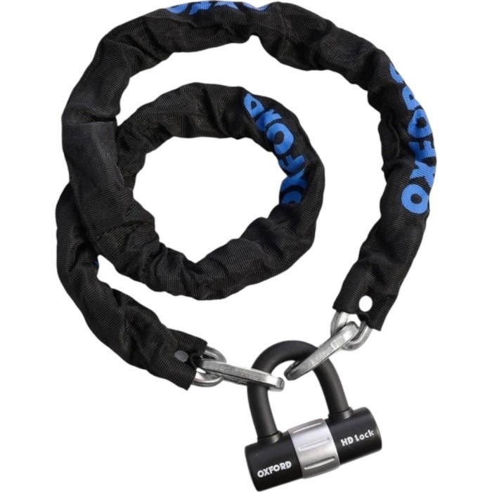 Lant Antifurt Motocicleta Atv OXFORD Heavy Duty 10mm - 2M