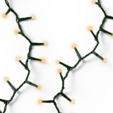 Instalație Crăciun 1000 LED Lumineo &ndash; 22.5m, Alb/Alb Cald