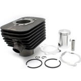 Cumpara ieftin Set Motor Scuter Moped Pedalier Piaggio Ciao 50cc, Cilindru 38.2mm, Bolt 10mm, Racire Aer, Set Complet Piston Segmenti Garnituri