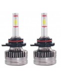 Set 2 leduri HIR2 (9012) M8 Canbus 360 grade pentru far auto, putere 60W/set, luminozitate 6200 Lm/set, 12V-24V