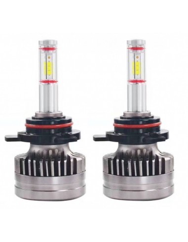 Set 2 leduri HIR2 (9012) M8 Canbus 360 grade pentru far auto, putere 60W/set, luminozitate 6200 Lm/set, 12V-24V