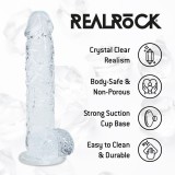 Dildo Realist RealRock 13 cm - transparent