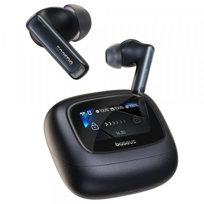 Handsfree Bluetooth Baseus M2s Ultra, TWS, Negru A00074101123-00 foto
