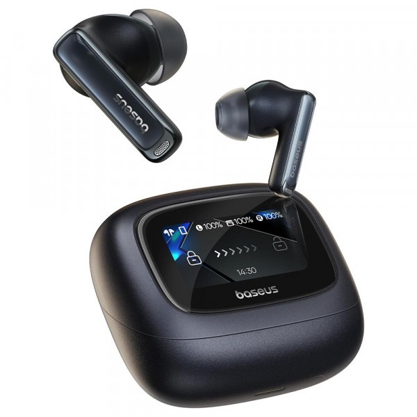 Handsfree Bluetooth Baseus M2s Ultra, TWS, Negru A00074101123-00
