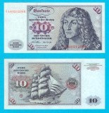 Germania RFG (p#31) 10 Deutsche Mark 1970 aUNC+ &#039;Cranach&#039; serie: CA6321234R