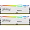 Memorie RAM DDR5, 64GB, 5600MHz, CL36, 1.35V, FURY Beast White, RGB, Kit of 2
