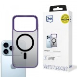 Husa MagSafe pentru Apple iPhone 17 Pro, 3MK, Frosty MagCase, Mov