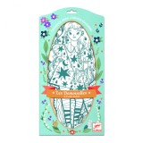Parada modei de colorat Djeco - Angel si prietenele
