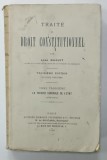 TRAITE DE DROIT CONSTITUTIOINNEL par LEON DUGUIT , TOME TROISIEME , 1930
