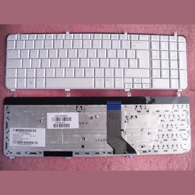 Tastatura laptop noua HP DV7-2000 WHITE UK foto
