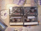 LOT de 4 casete audio normale 2 BASF (60minute si 90 minute) si 2 EMTEC normale (fostul BASF) de 90 minute, in stare buna