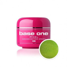 Gel UV Silcare Base One Pixel – Grasshopper Green 06, 5g