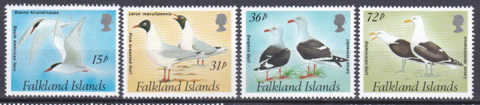 DB1 Fauna Pasari 1992 Ins. Falkland 4 v. MNH