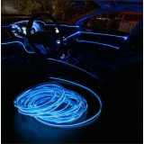 Lumina ambientala Auto 3M Bord Fete Usi Interior Fir Neon Led Flexibil