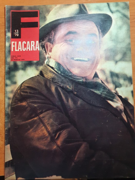 flacara 28 martie 1970-interviu stefan ciobotarasu,combinatul siderurgic galati