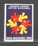 San Marino.1976 100 ani societatea de ajutor mutual SUA SS.457