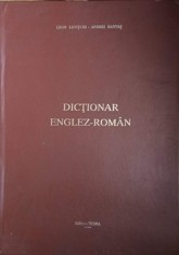 DICTIONAR ENGLEZ-ROMAN-LEON LEVITCHI, ANDREI BANTAS-218958