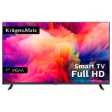 TV FULL HD 43 INCH 108CM SMART VIDAA KRUGER&amp;MATZ, 109 cm