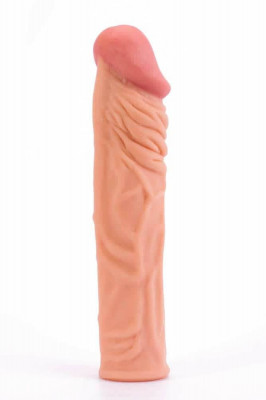 Extensie/Manson Penis Pleasure X-tender, Natural, +5 cm foto