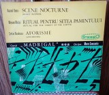 Disc / Vinil - Anatol Vieru - Scene Nocturne / Myriam Marbe - Ritual pentru setea păm&acirc;ntului / Stefan Niculescu - Aforisme EX+