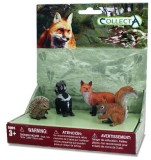 Set 4 figurine animale din padure - collecta