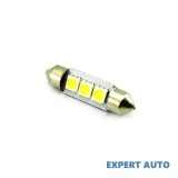 Bec sofit 3 led smd led-uri, 12v lumina albastra (11x39mm) (set 2 buc.) 85548b Alta marca Alt model #7, Array