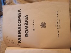 Farmacopeea Romana editia V -a