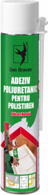 ADEZIV PU POLISTIREN MANUAL 700ML Den Braven foto